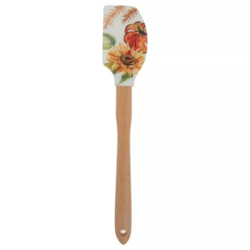 Pumpkin and Sunflower Silicone Spatula